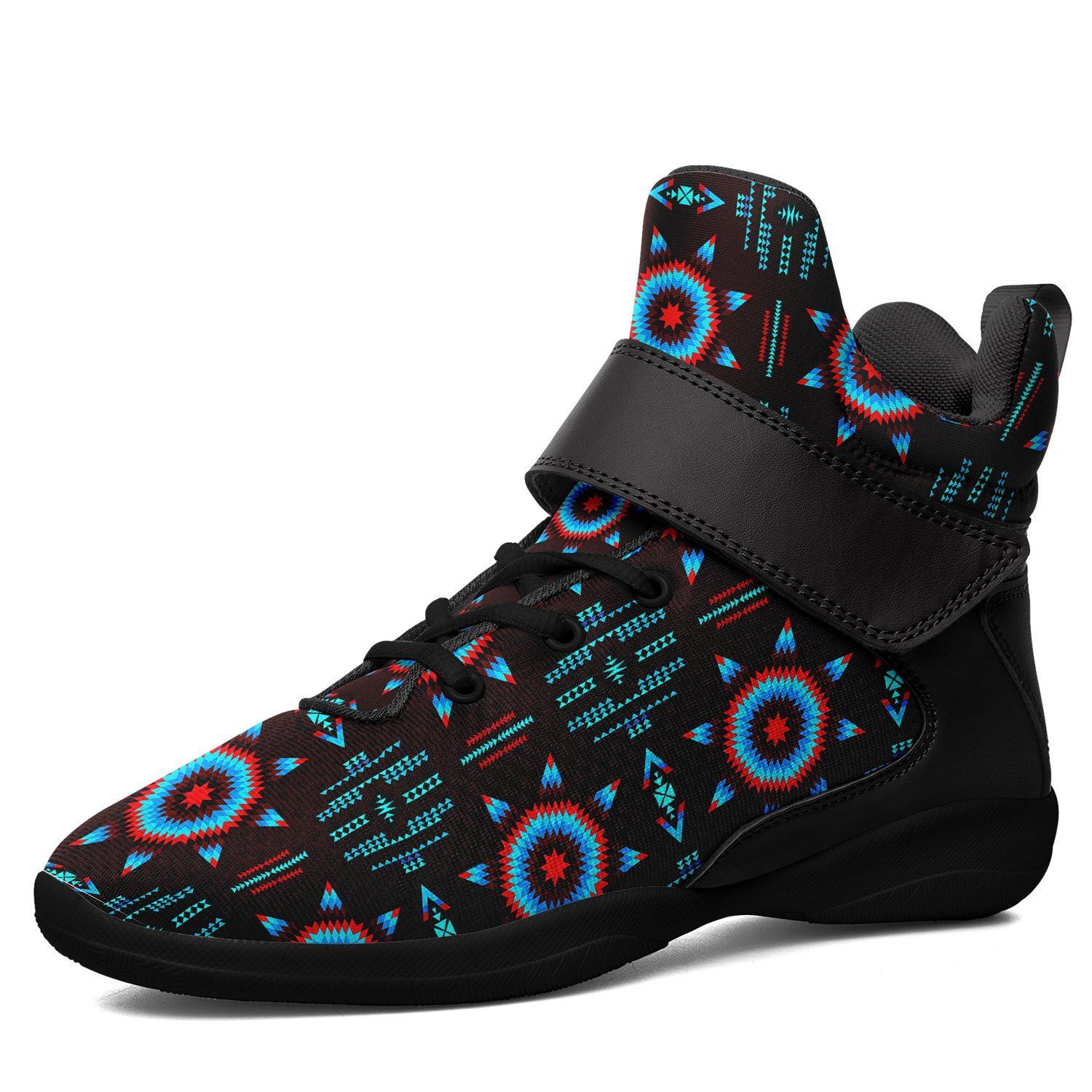 Rising Star Corn Moon Ipottaa Basketball / Sport High Top Shoes - Black Sole 49 Dzine US Men 7 / EUR 40 Black Sole with Black Strap 