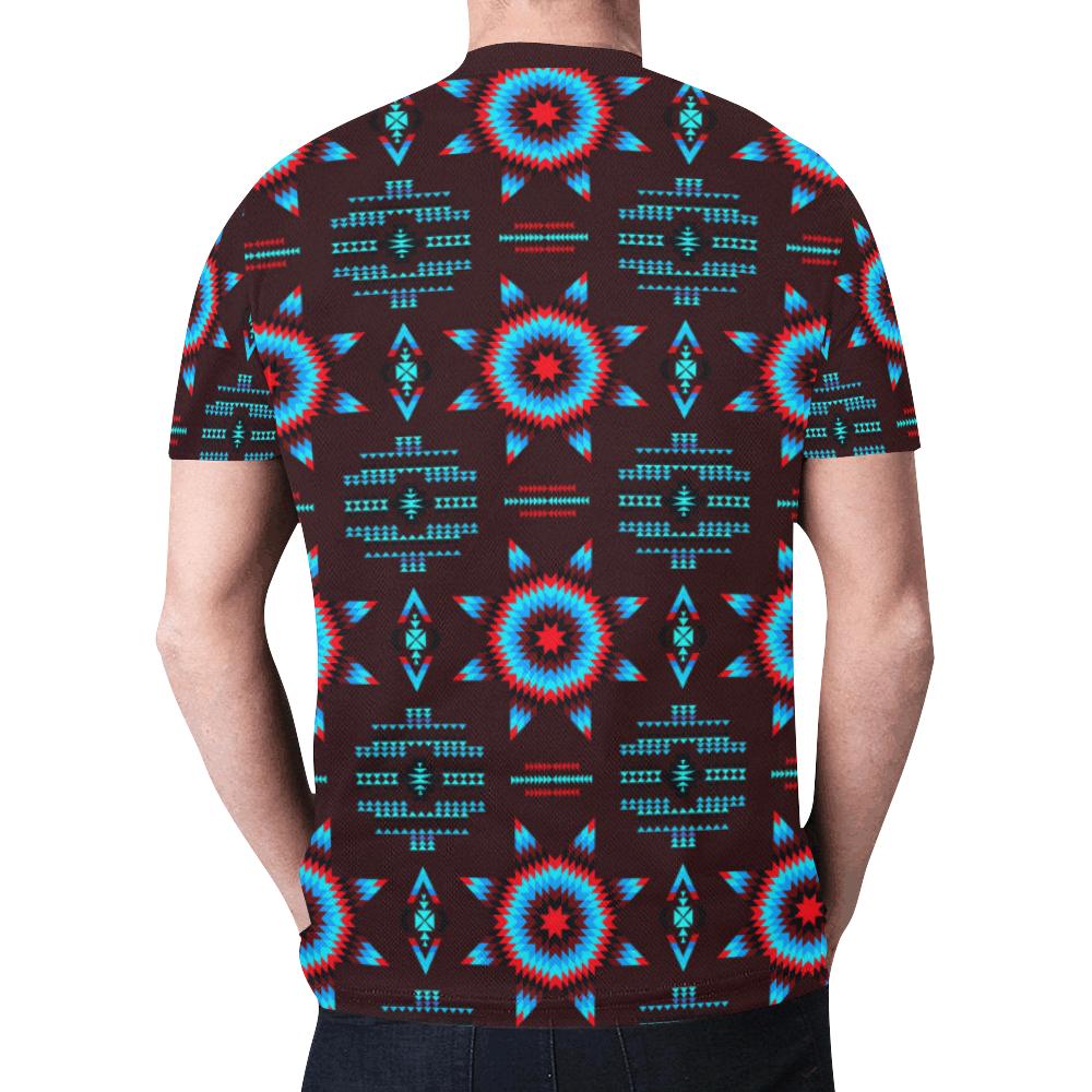 Rising Star Corn Moon New All Over Print T-shirt for Men/Large Size (Model T45) New All Over Print T-shirt for Men/Large (T45) e-joyer