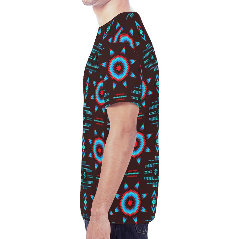 Rising Star Corn Moon New All Over Print T-shirt for Men/Large Size (Model T45) New All Over Print T-shirt for Men/Large (T45) e-joyer