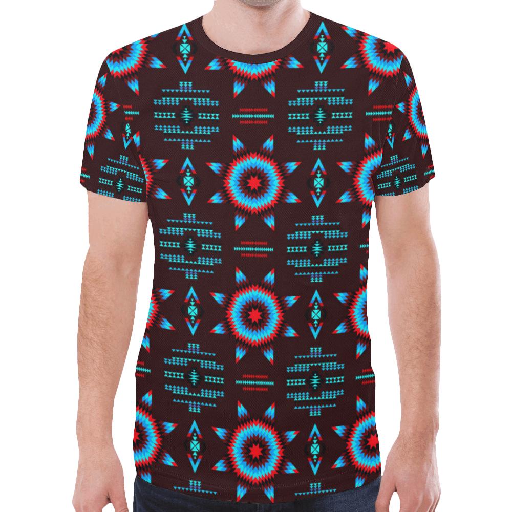 Rising Star Corn Moon New All Over Print T-shirt for Men/Large Size (Model T45) New All Over Print T-shirt for Men/Large (T45) e-joyer