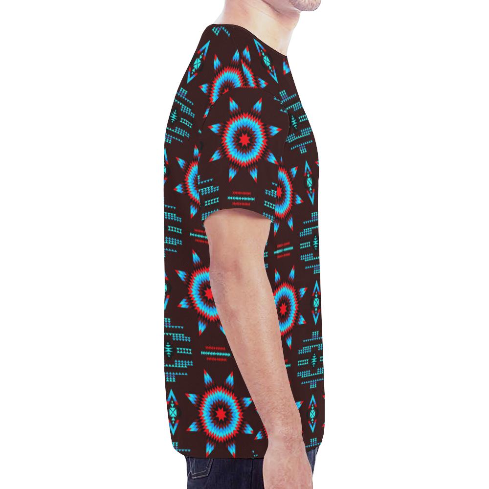 Rising Star Corn Moon New All Over Print T-shirt for Men/Large Size (Model T45) New All Over Print T-shirt for Men/Large (T45) e-joyer