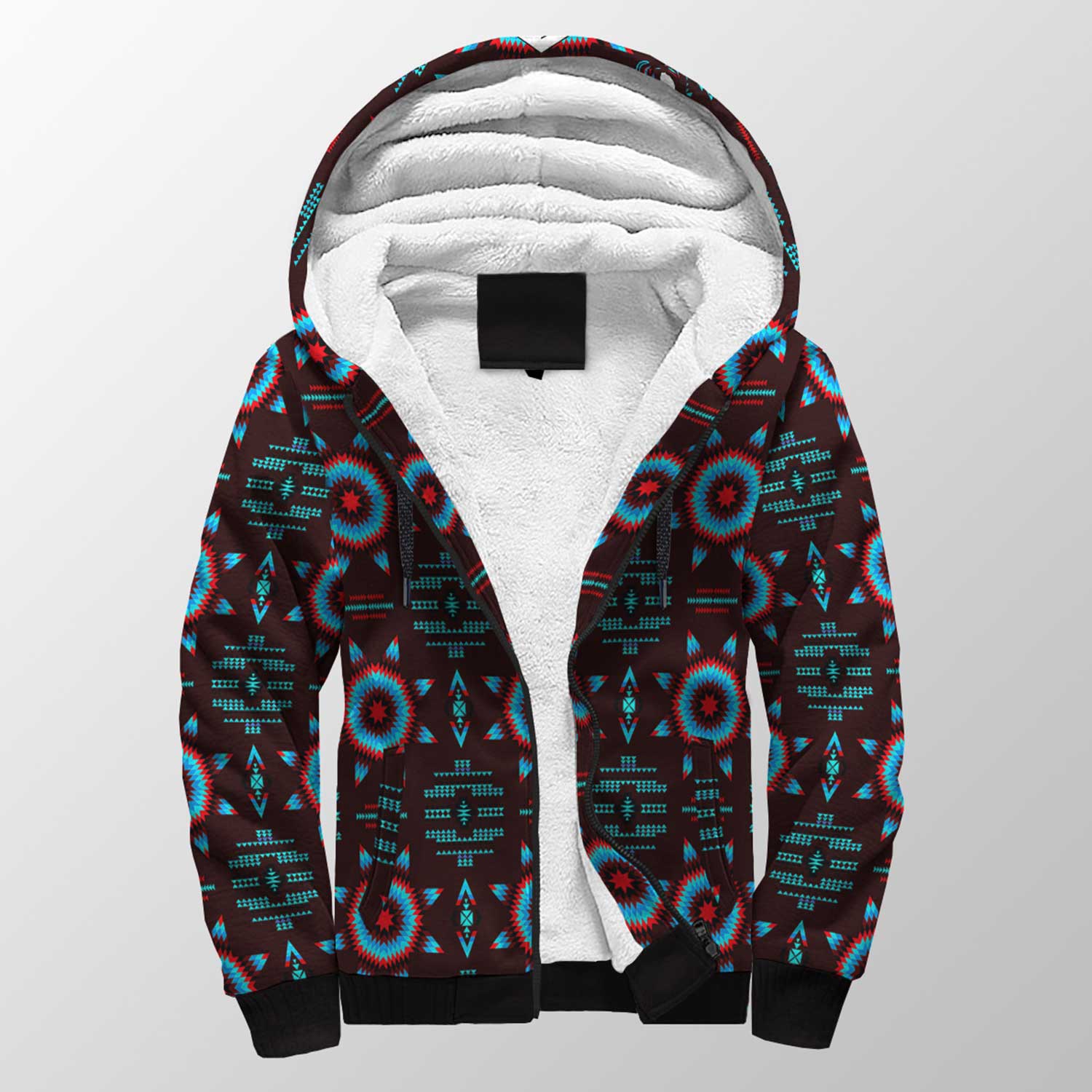 Rising Star Corn Moon Sherpa Hoodie 49 Dzine