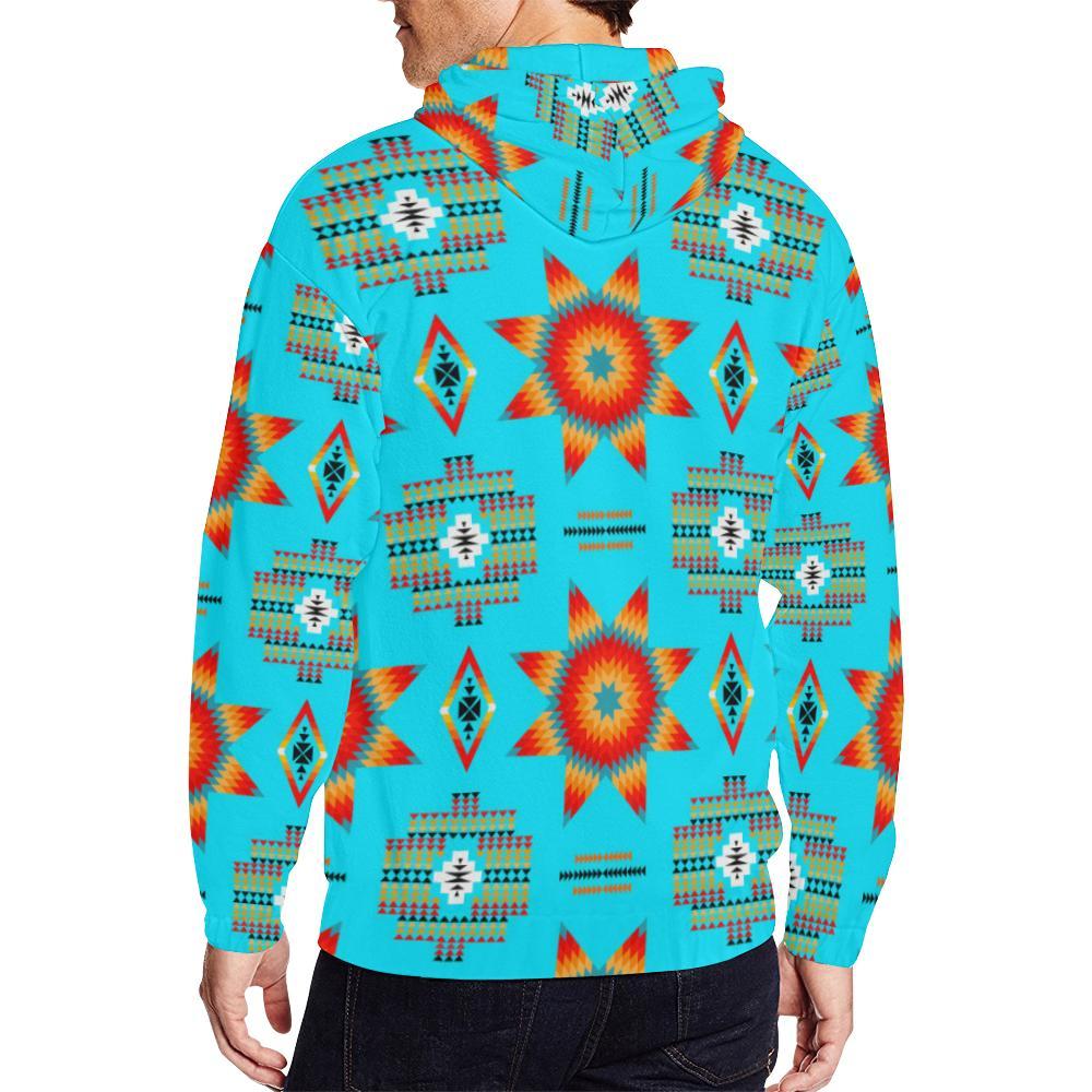 Rising Star Harvest Moon All Over Print Full Zip Hoodie for Men (Model H14) All Over Print Full Zip Hoodie for Men (H14) e-joyer