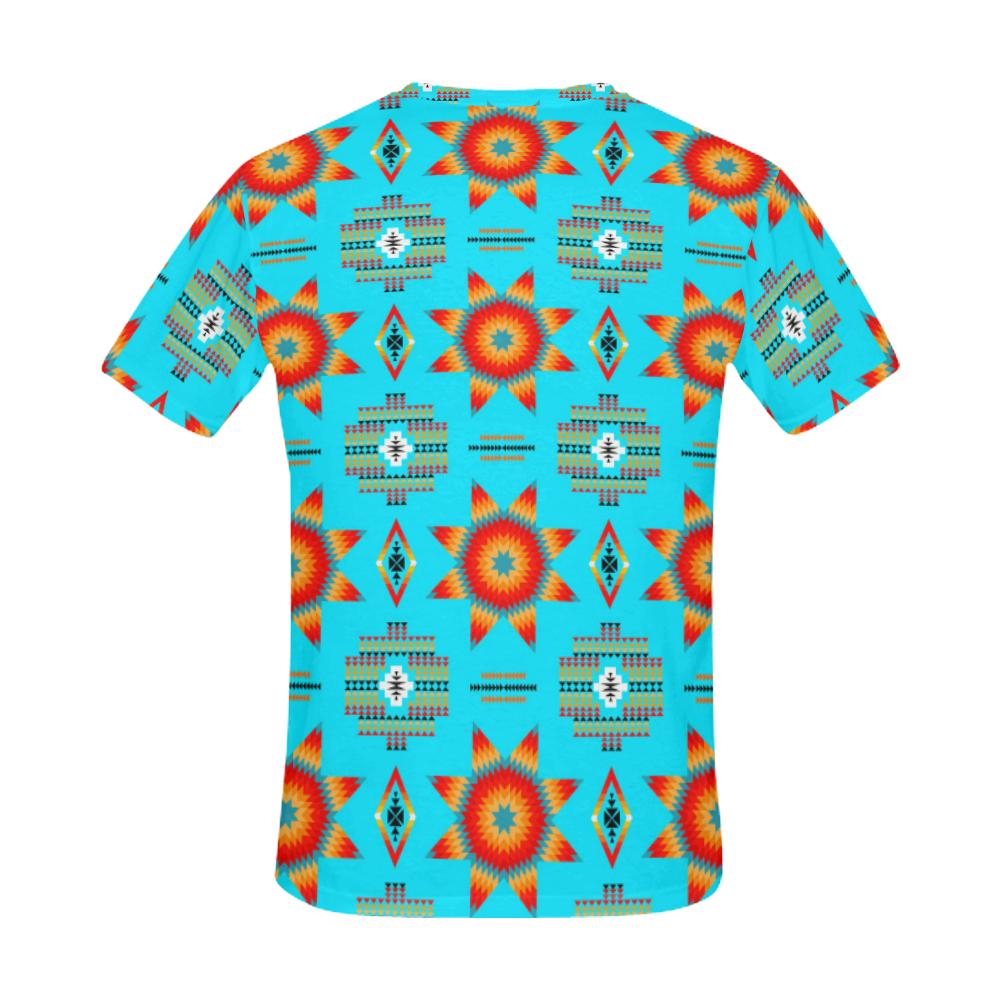 Rising Star Harvest Moon All Over Print T-Shirt for Men (USA Size) (Model T40) All Over Print T-Shirt for Men (T40) e-joyer