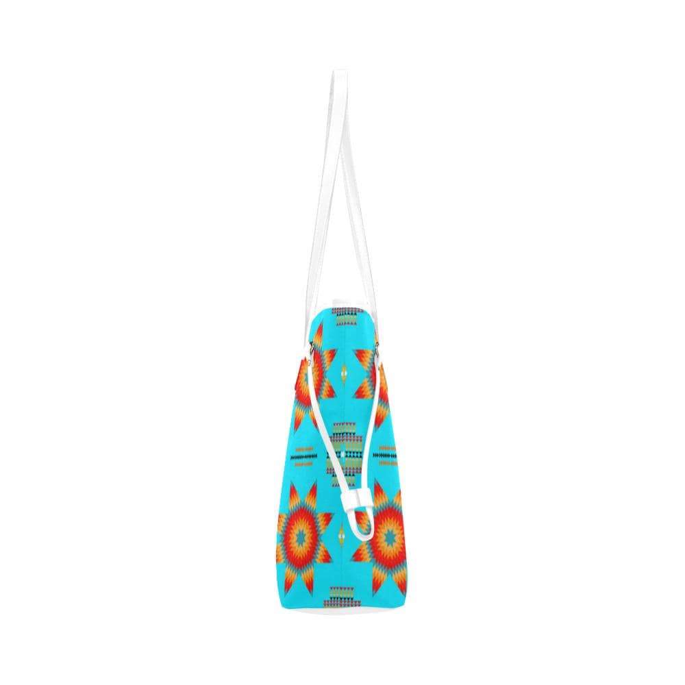 Rising Star Harvest Moon Clover Canvas Tote Bag (Model 1661) Clover Canvas Tote Bag (1661) e-joyer