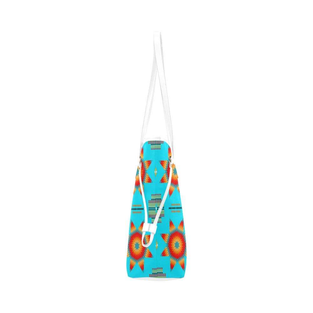 Rising Star Harvest Moon Clover Canvas Tote Bag (Model 1661) Clover Canvas Tote Bag (1661) e-joyer