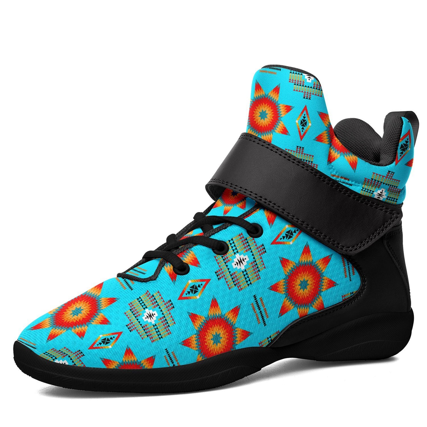 Rising Star Harvest Moon Ipottaa Basketball / Sport High Top Shoes 49 Dzine US Women 4.5 / US Youth 3.5 / EUR 35 Black Sole with Black Strap