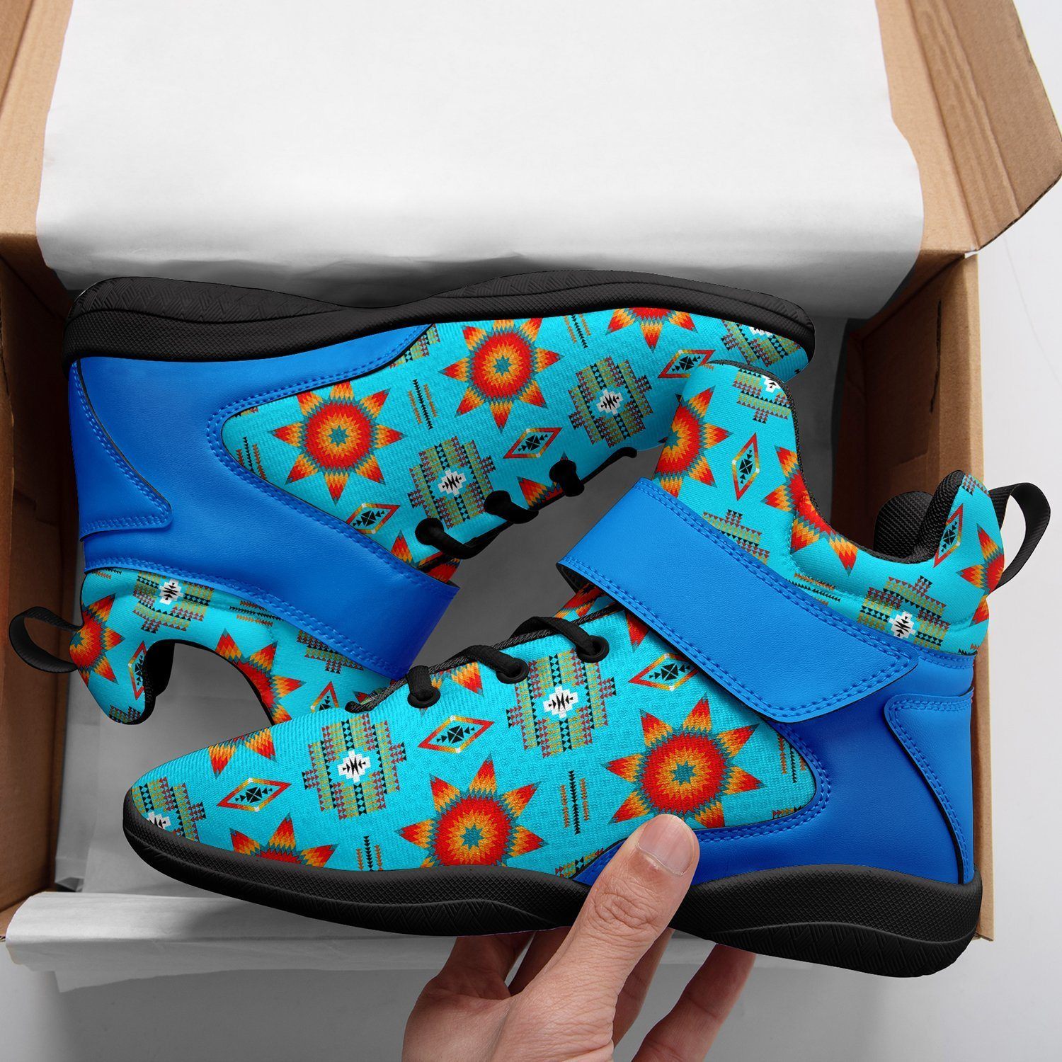 Rising Star Harvest Moon Kid's Ipottaa Basketball / Sport High Top Shoes 49 Dzine