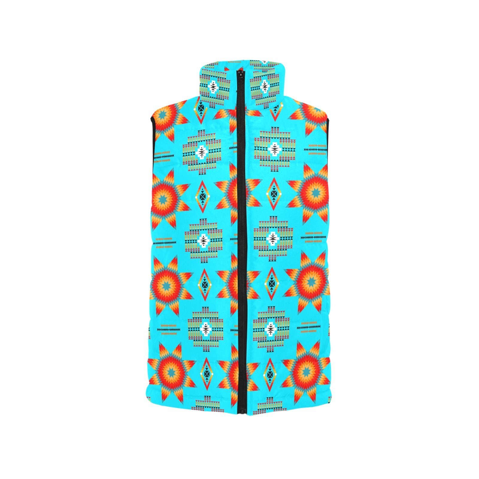 Rising Star Harvest Moon Men's Padded Vest Jacket (Model H44) Men's Padded Vest Jacket (H44) e-joyer