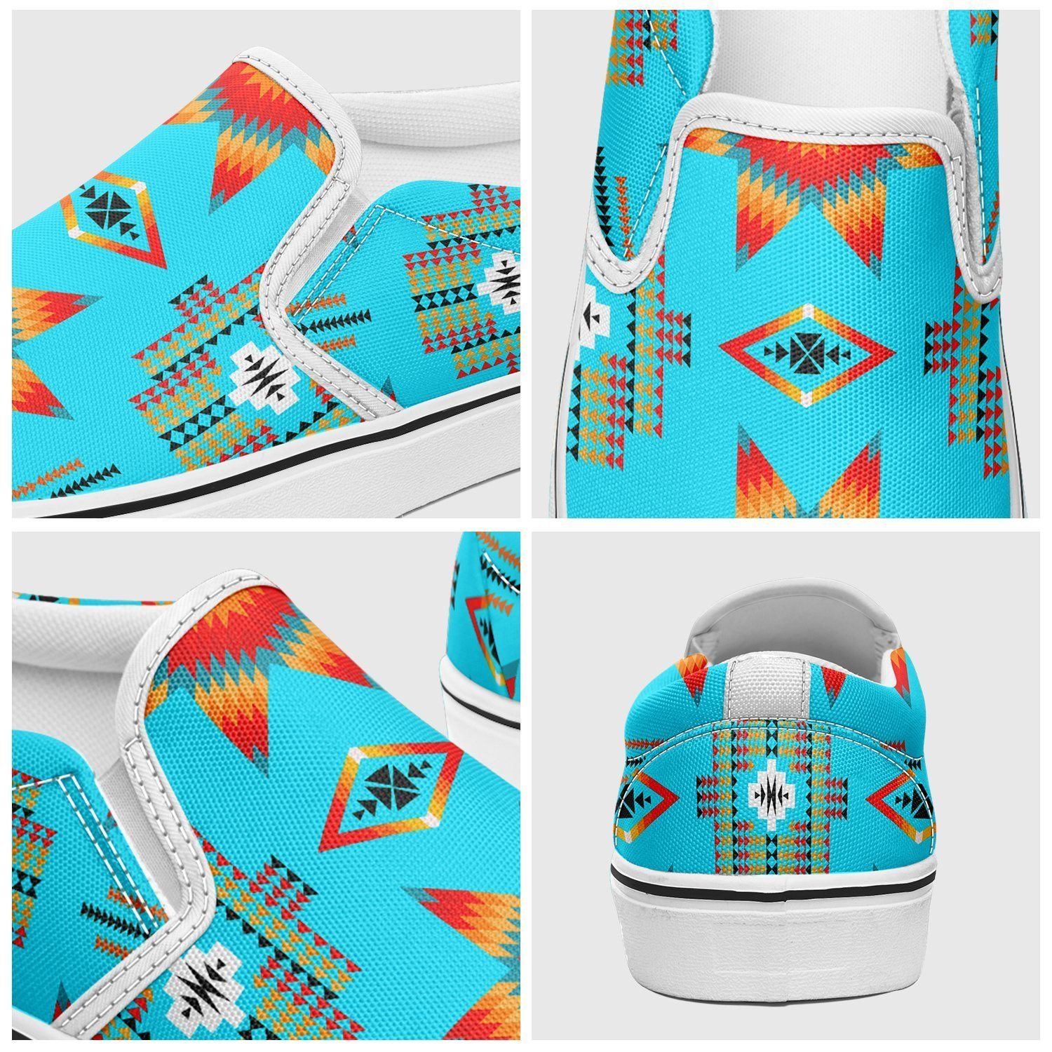 Rising Star Harvest Moon Otoyimm Kid's Canvas Slip On Shoes 49 Dzine