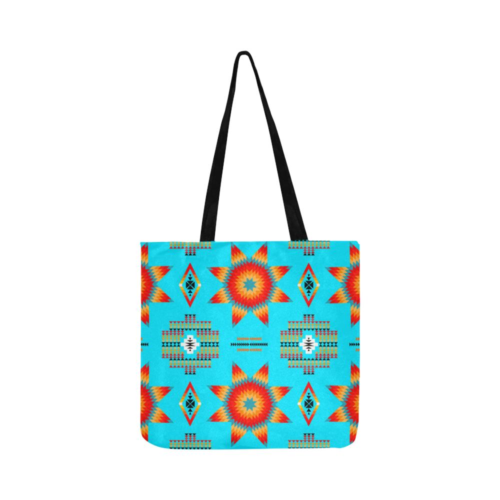 Rising Star Harvest Moon Reusable Shopping Bag Model 1660 (Two sides) Shopping Tote Bag (1660) e-joyer