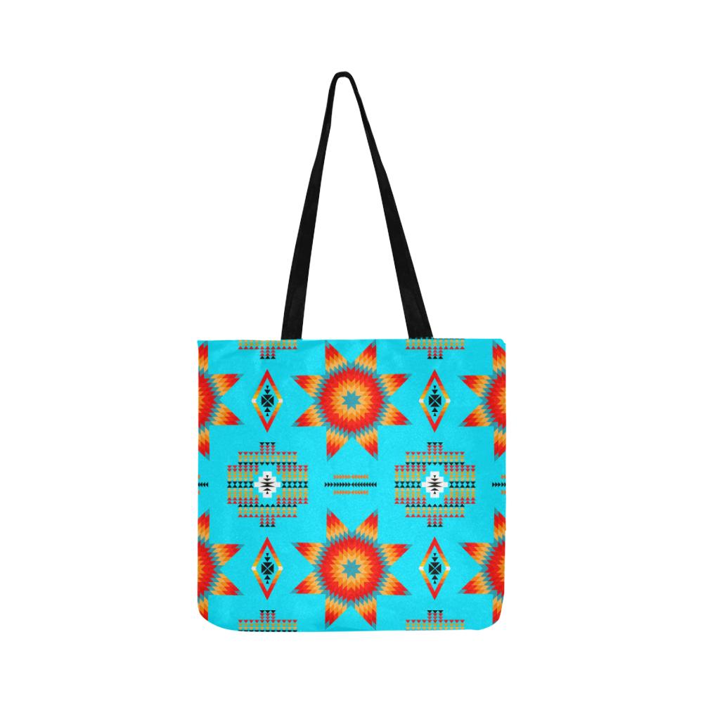 Rising Star Harvest Moon Reusable Shopping Bag Model 1660 (Two sides) Shopping Tote Bag (1660) e-joyer