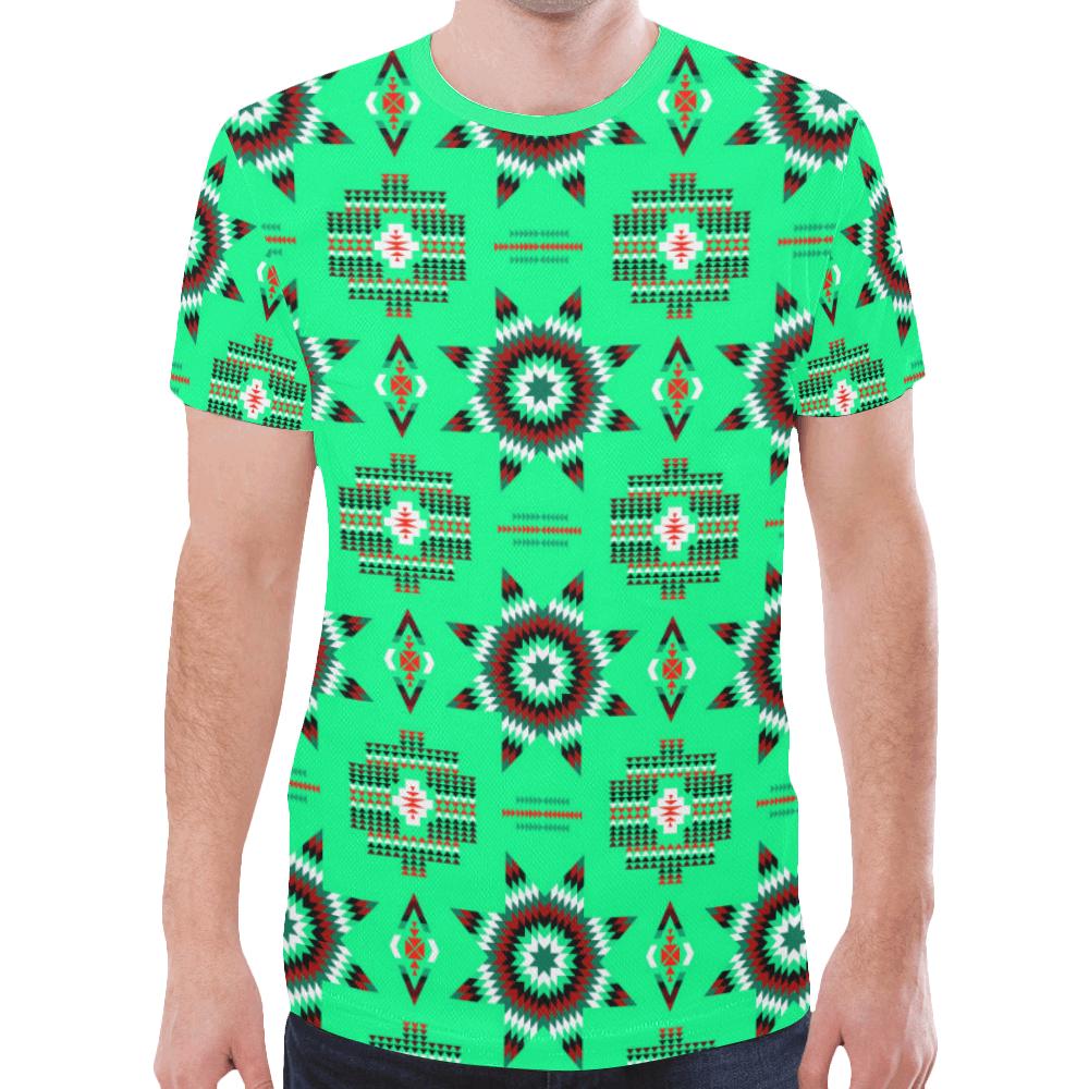 Rising Star Sage Moon New All Over Print T-shirt for Men/Large Size (Model T45) New All Over Print T-shirt for Men/Large (T45) e-joyer