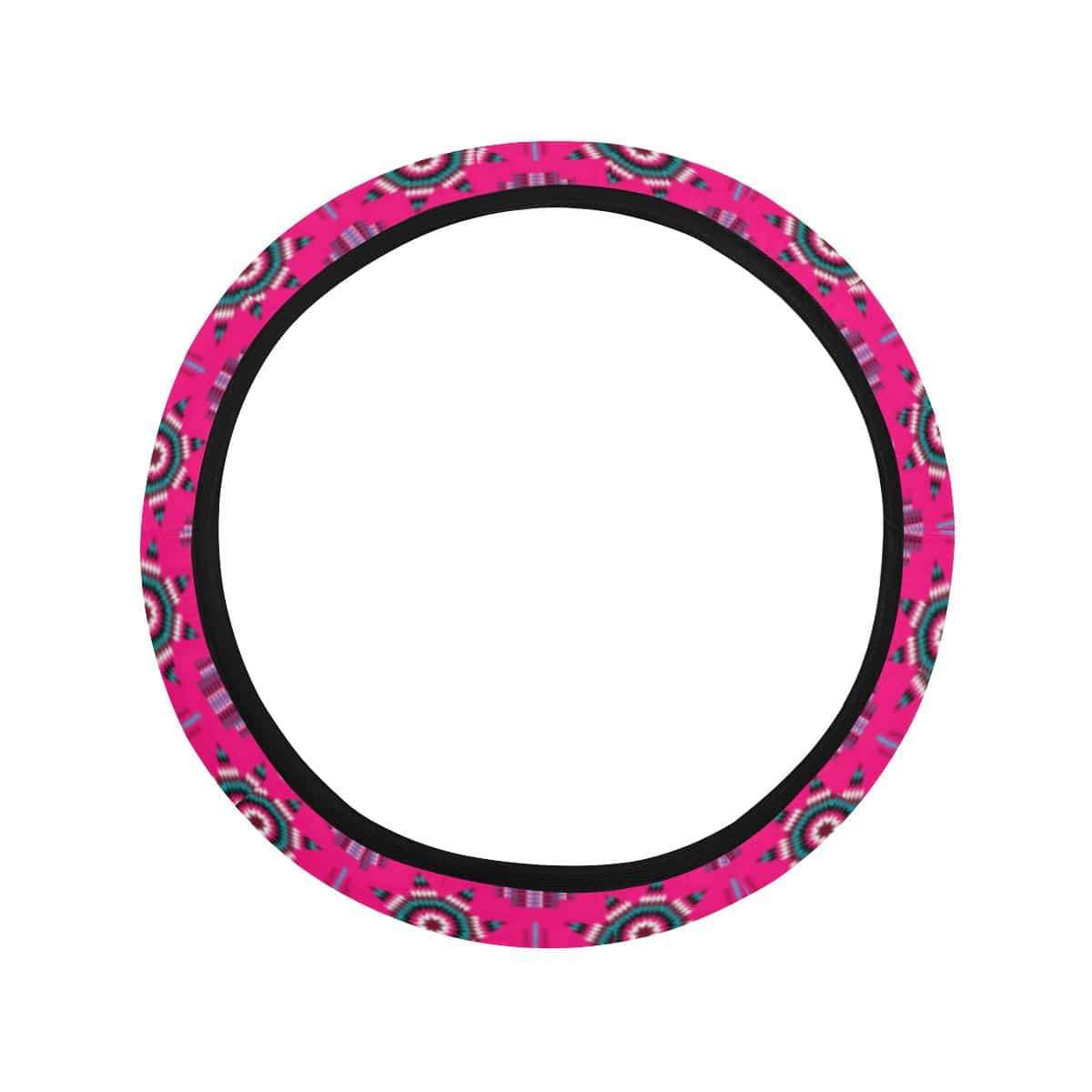 Rising Star Strawberry Moon 2 Steering Wheel Cover with Elastic Edge Steering Wheel Cover with Elastic Edge e-joyer 