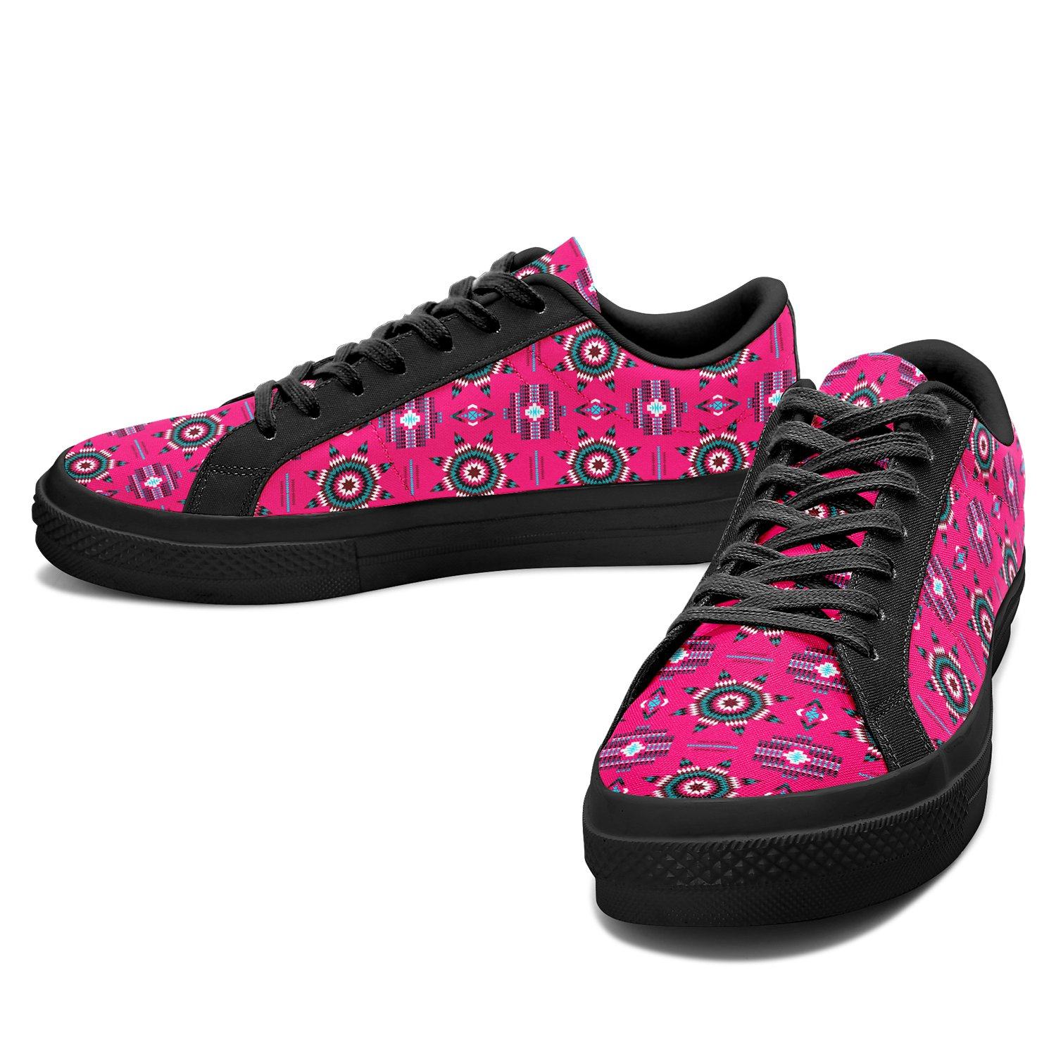 Rising Star Strawberry Moon Aapisi Low Top Canvas Shoes Black Sole 49 Dzine