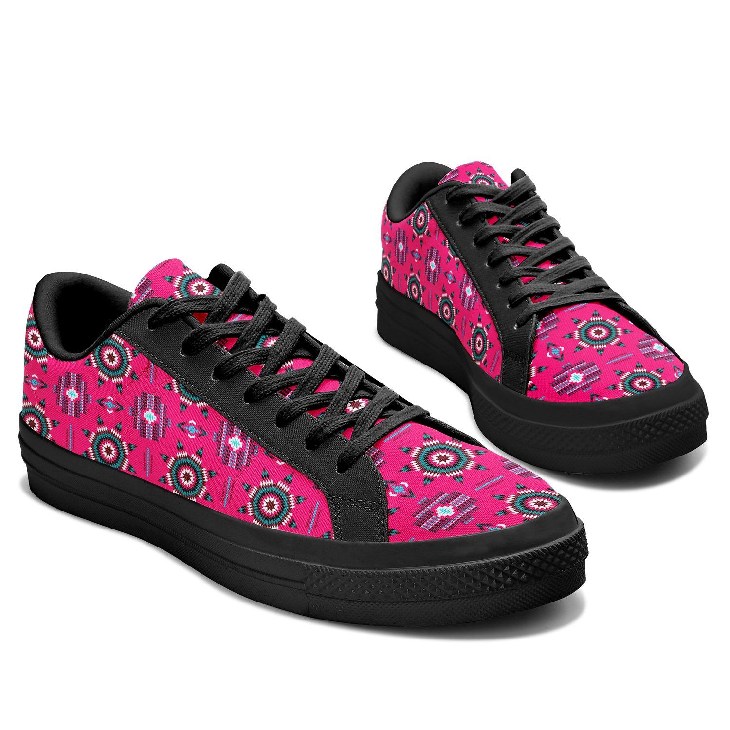 Rising Star Strawberry Moon Aapisi Low Top Canvas Shoes Black Sole 49 Dzine