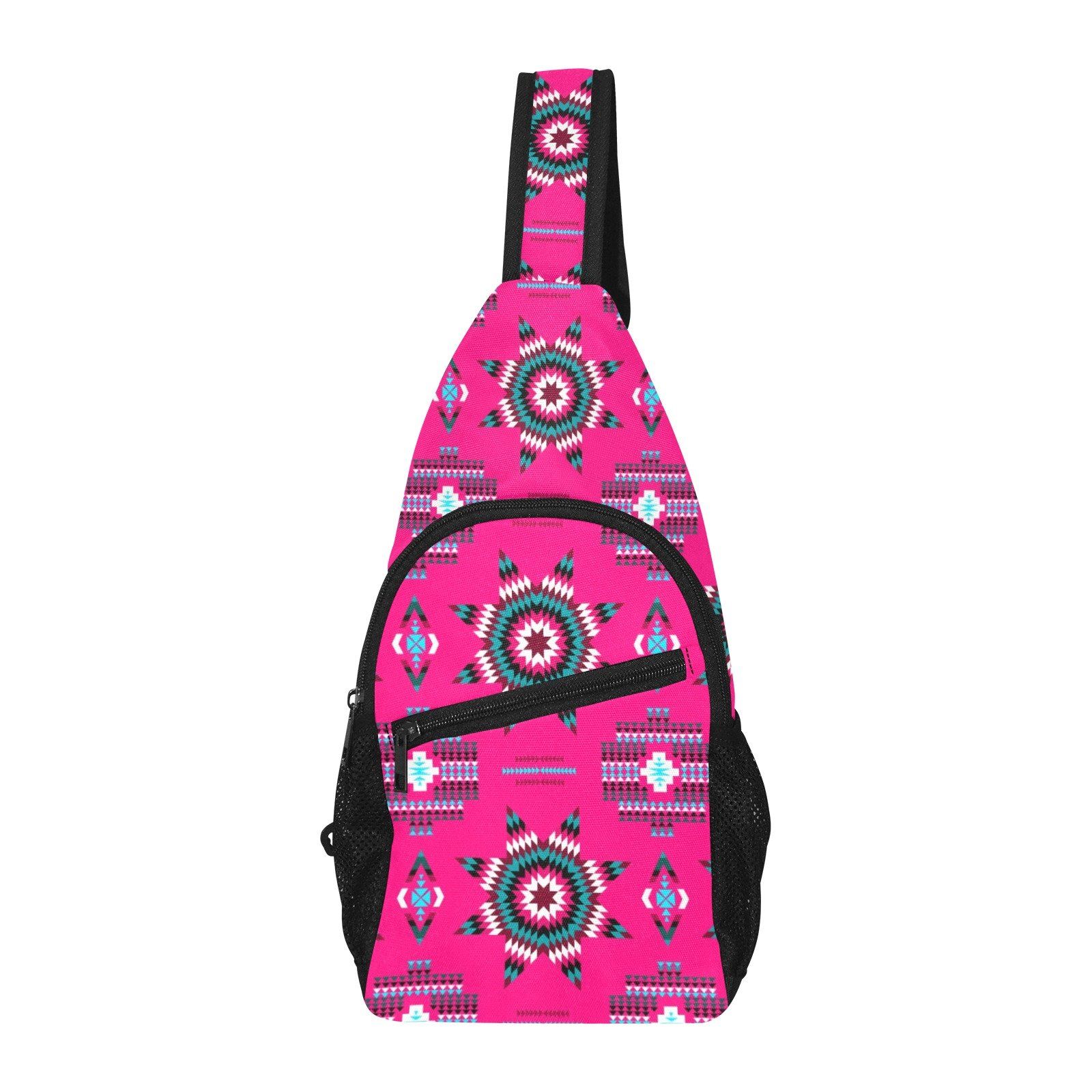 Rising Star Strawberry Moon All Over Print Chest Bag (Model 1719) All Over Print Chest Bag (1719) e-joyer