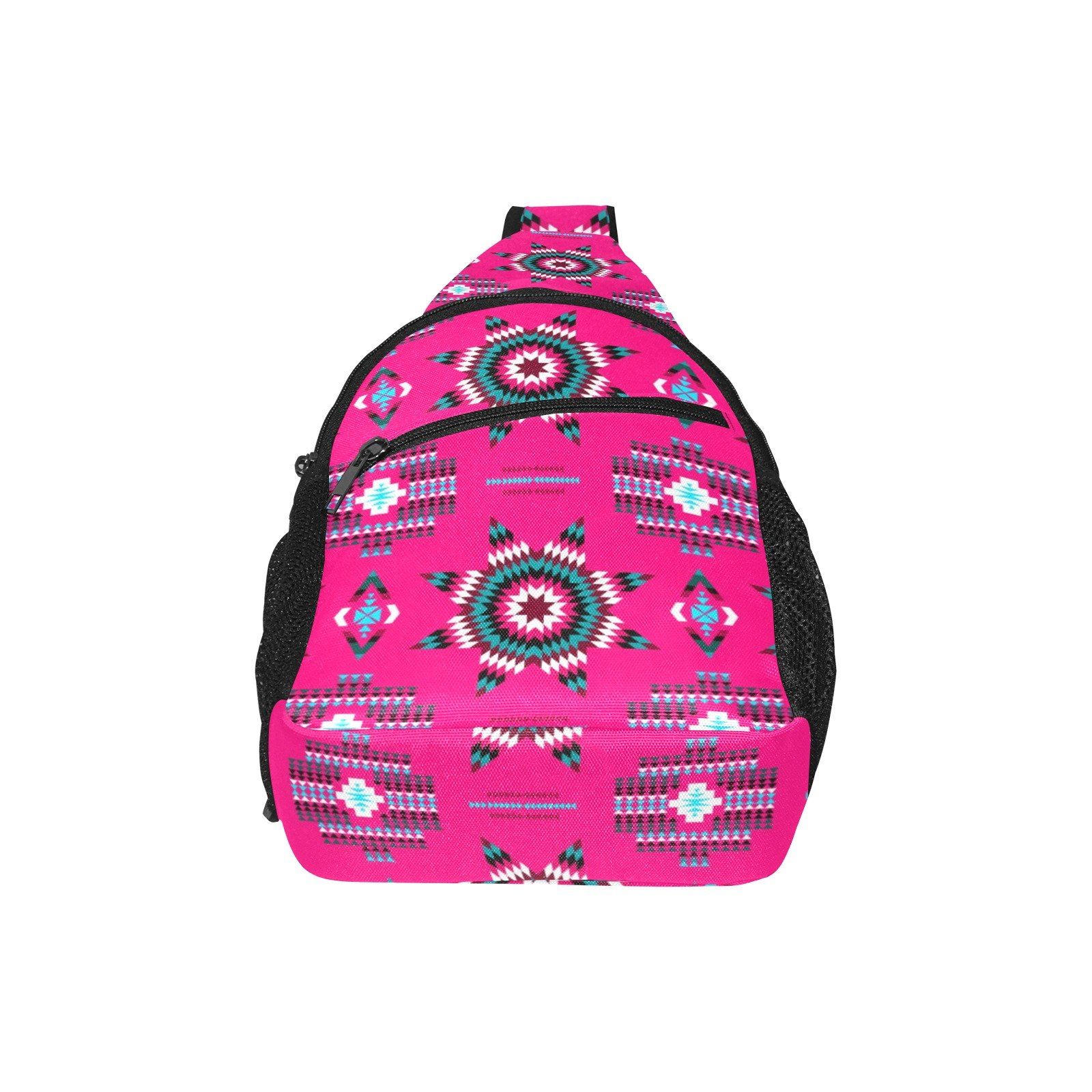 Rising Star Strawberry Moon All Over Print Chest Bag (Model 1719) All Over Print Chest Bag (1719) e-joyer