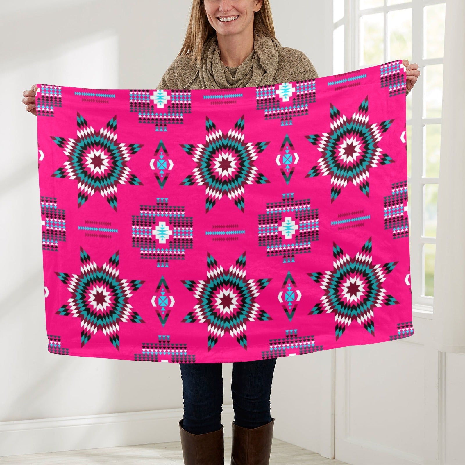 Rising Star Strawberry Moon Baby Blanket 30"x40" Baby Blanket 30"x40" e-joyer