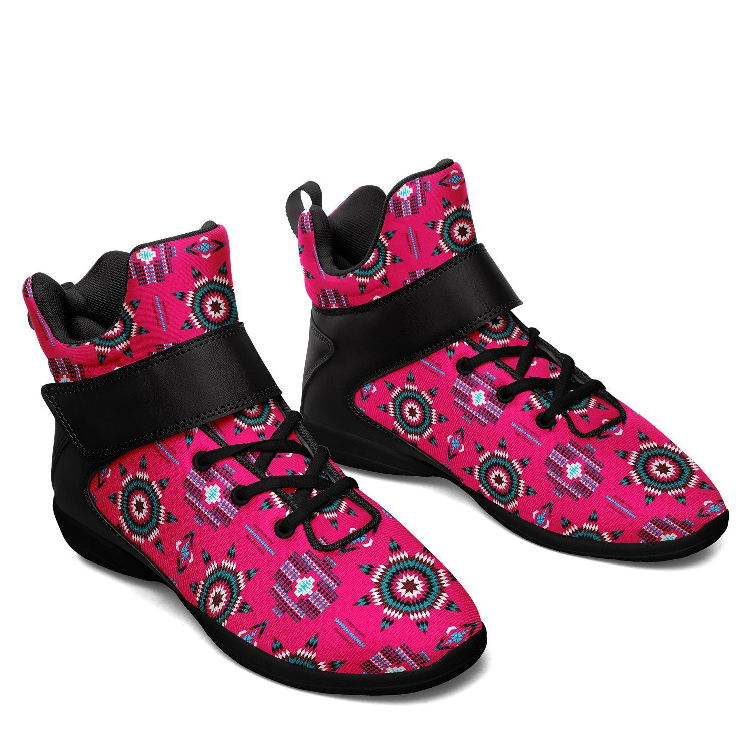 Rising Star Strawberry Moon Ipottaa Basketball / Sport High Top Shoes - Black Sole 49 Dzine