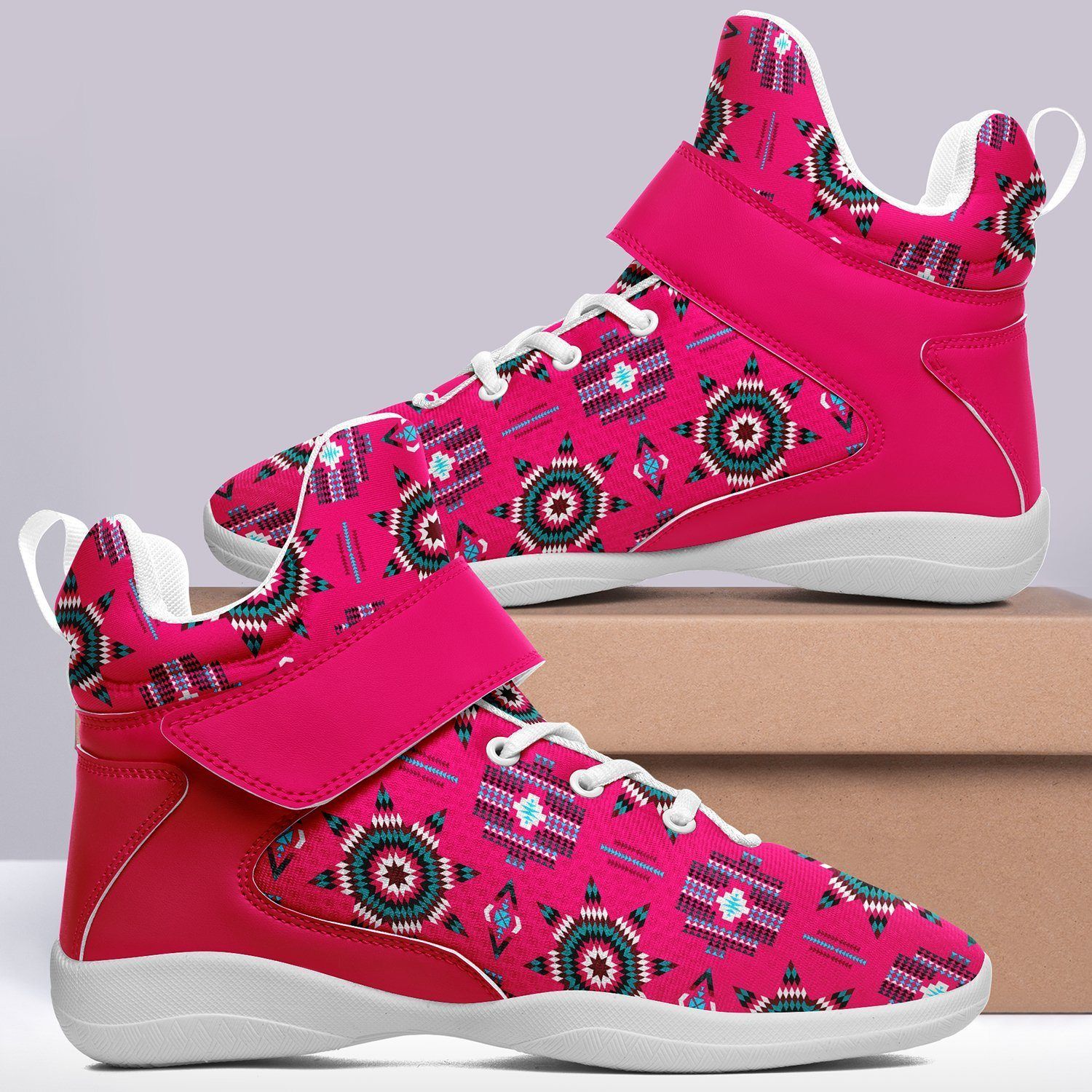 Rising Star Strawberry Moon Kid's Ipottaa Basketball / Sport High Top Shoes 49 Dzine