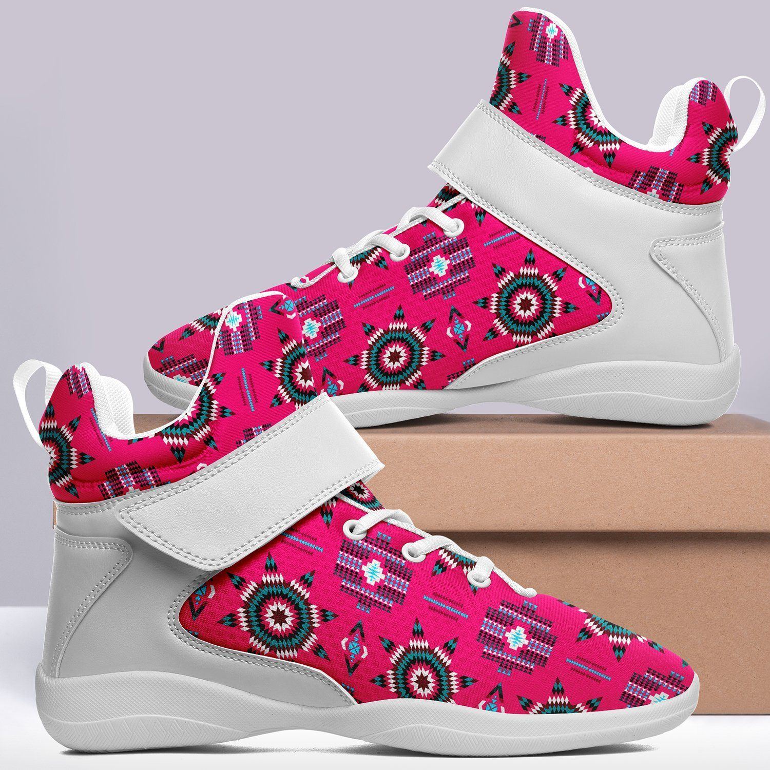 Rising Star Strawberry Moon Kid's Ipottaa Basketball / Sport High Top Shoes 49 Dzine