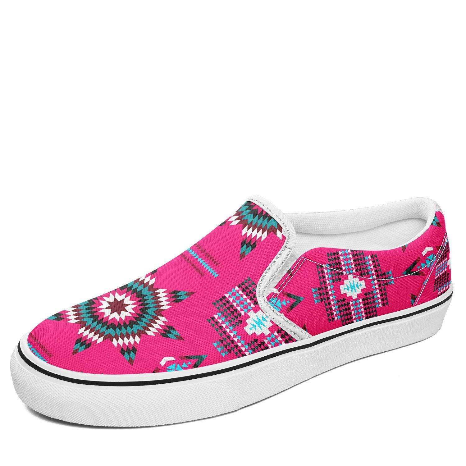 Rising Star Strawberry Moon Otoyimm Kid's Canvas Slip On Shoes 49 Dzine