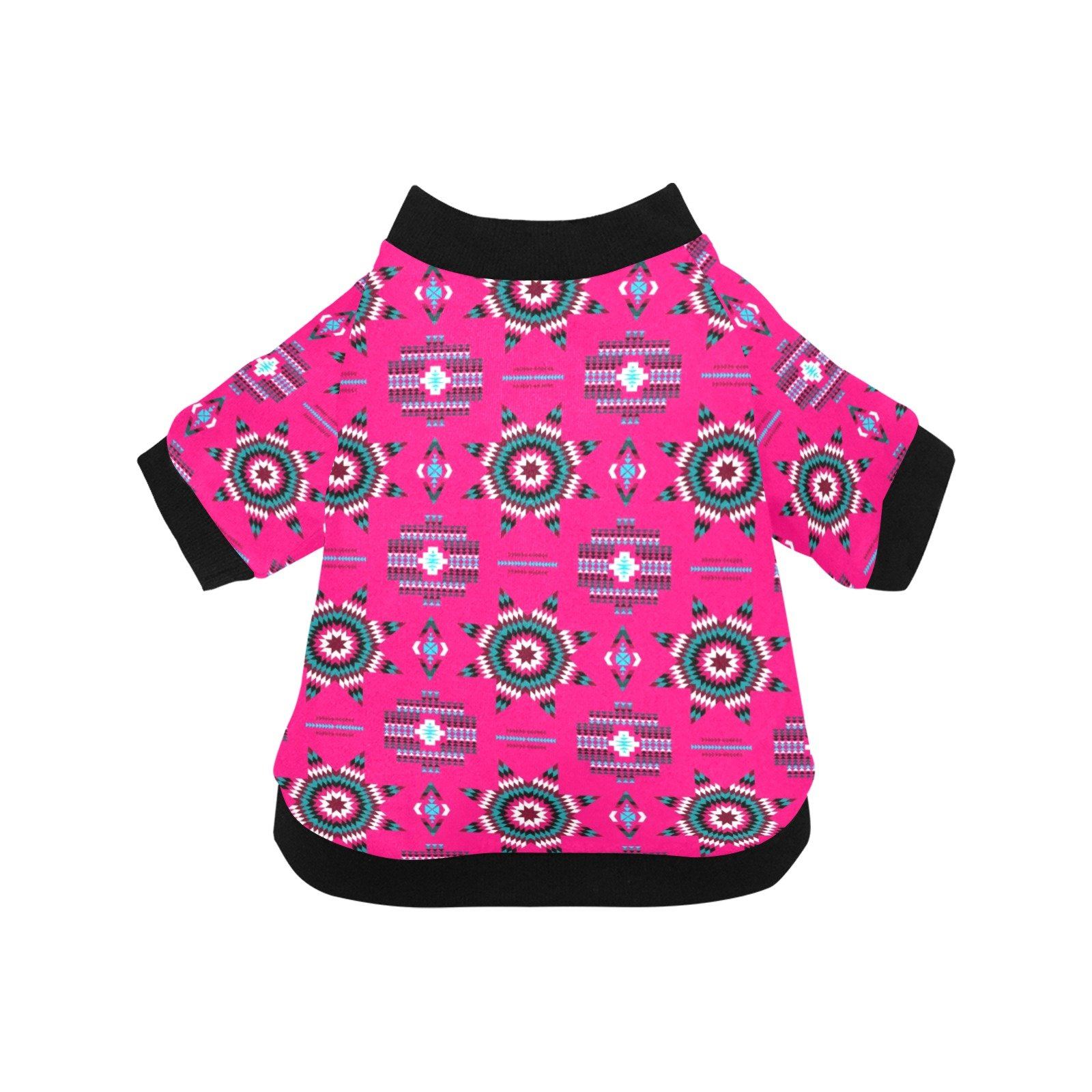 Rising Star Strawberry Moon Pet Dog Round Neck Shirt Pet Dog Round Neck Shirt e-joyer