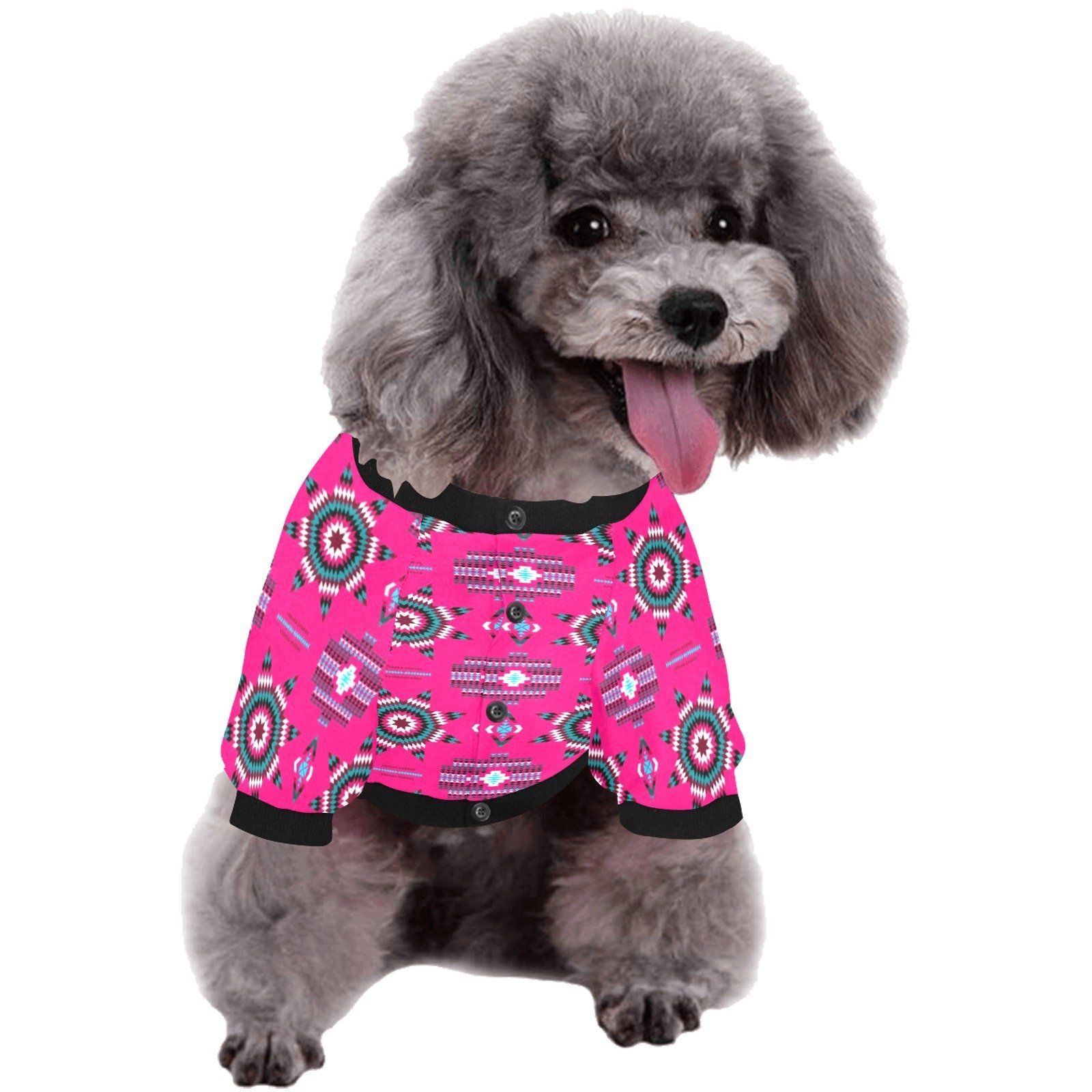 Rising Star Strawberry Moon Pet Dog Round Neck Shirt Pet Dog Round Neck Shirt e-joyer