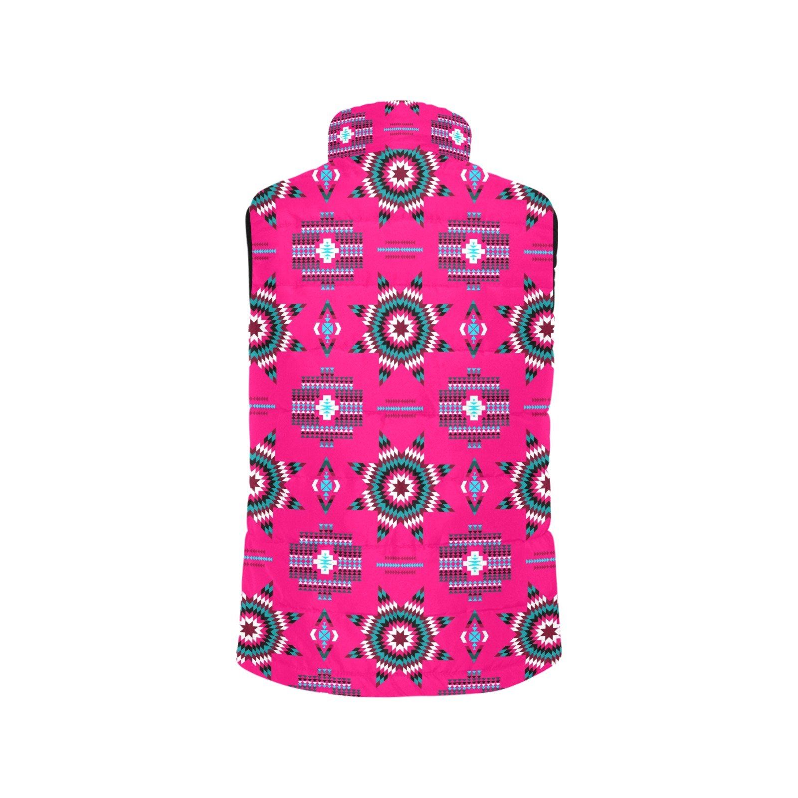 Rising Star Strawberry Moon Women's Padded Vest Jacket (Model H44) Women's Padded Vest Jacket (H44) e-joyer