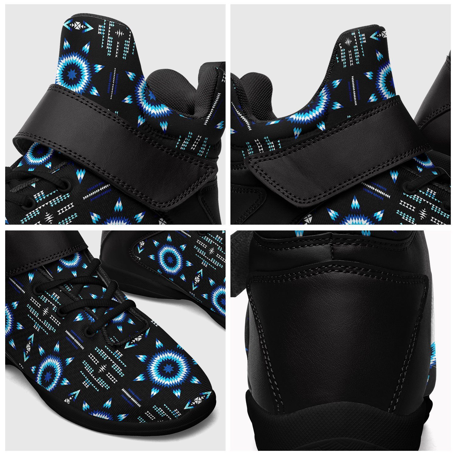 Rising Star Wolf Moon Ipottaa Basketball / Sport High Top Shoes - Black Sole 49 Dzine