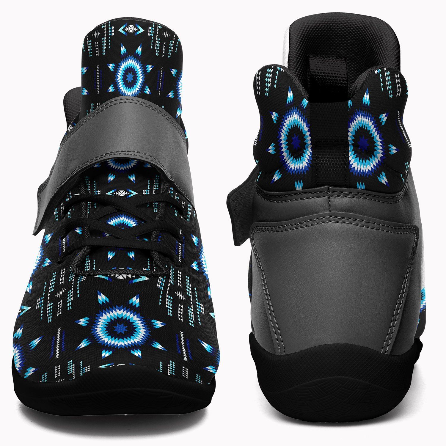 Rising Star Wolf Moon Ipottaa Basketball / Sport High Top Shoes - Black Sole 49 Dzine