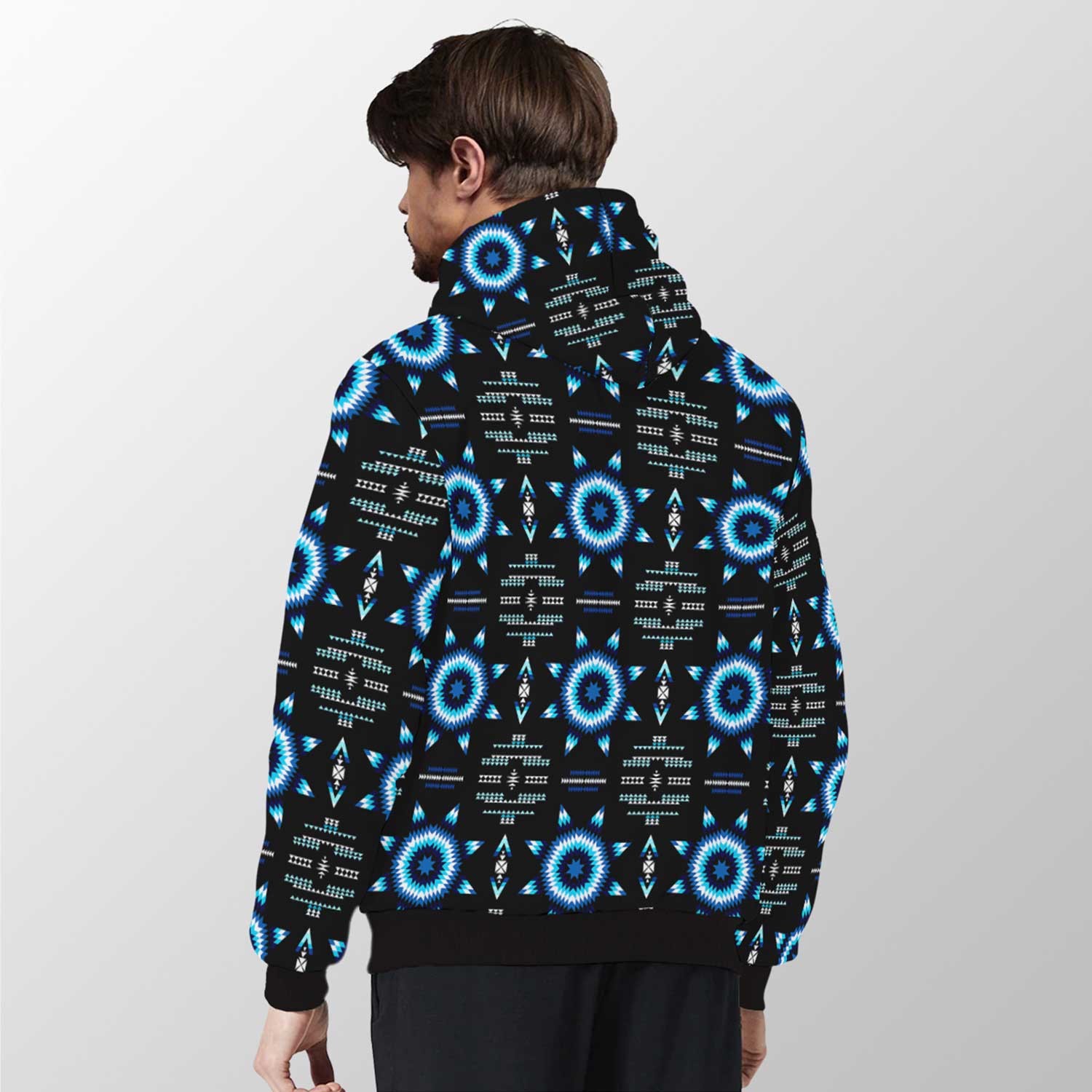 Rising Star Wolf Moon Sherpa Hoodie 49 Dzine