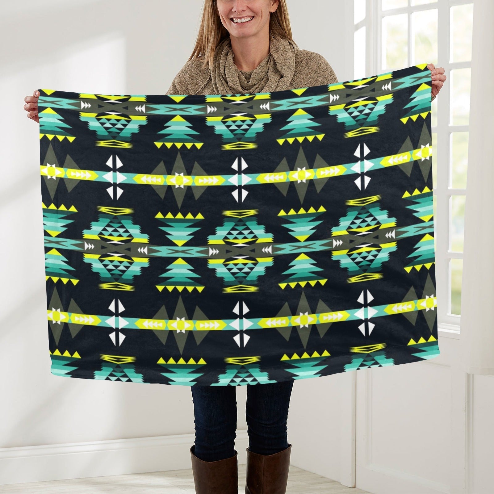 River Trail Baby Blanket 30"x40" Baby Blanket 30"x40" e-joyer