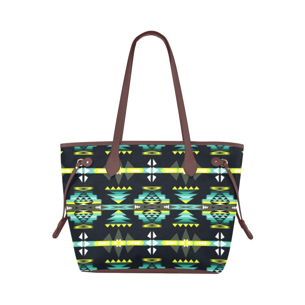 River Trail Clover Canvas Tote Bag (Model 1661) Clover Canvas Tote Bag (1661) e-joyer