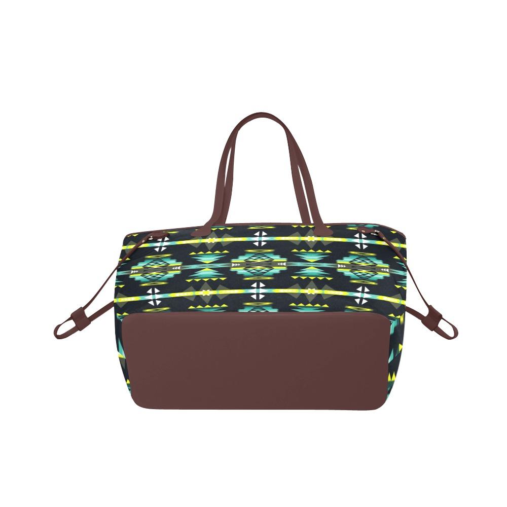 River Trail Clover Canvas Tote Bag (Model 1661) Clover Canvas Tote Bag (1661) e-joyer