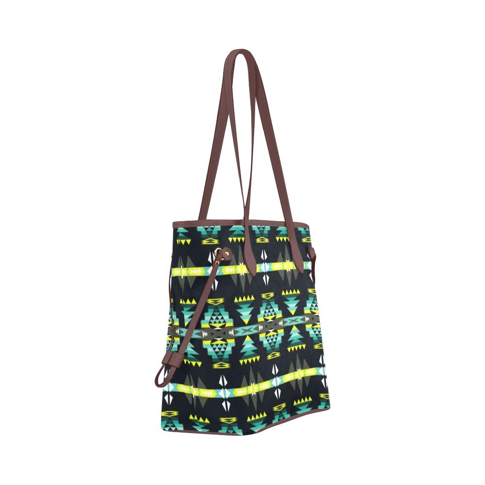 River Trail Clover Canvas Tote Bag (Model 1661) Clover Canvas Tote Bag (1661) e-joyer