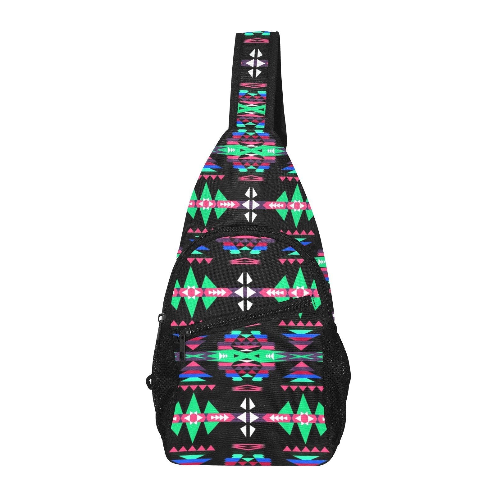 River Trail Journey All Over Print Chest Bag (Model 1719) All Over Print Chest Bag (1719) e-joyer