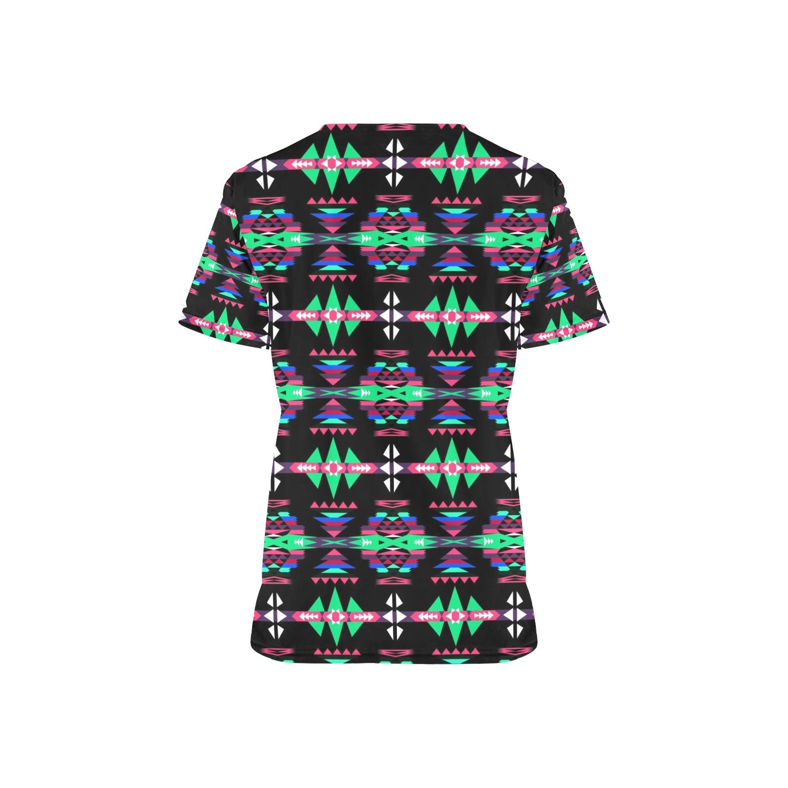 River Trail Journey All Over Print Scrub Top Scrub Top e-joyer
