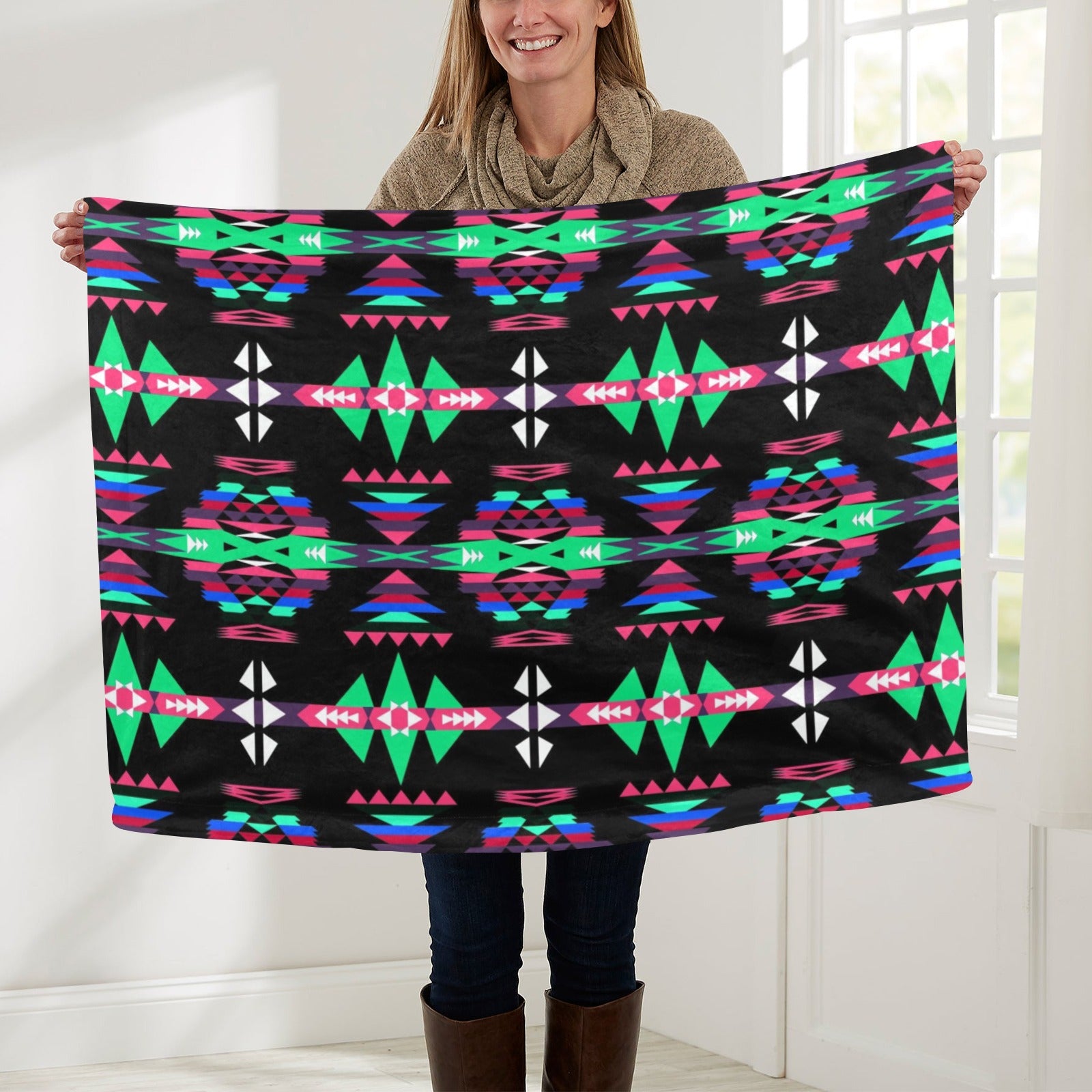 River Trail Journey Baby Blanket 30"x40" Baby Blanket 30"x40" e-joyer