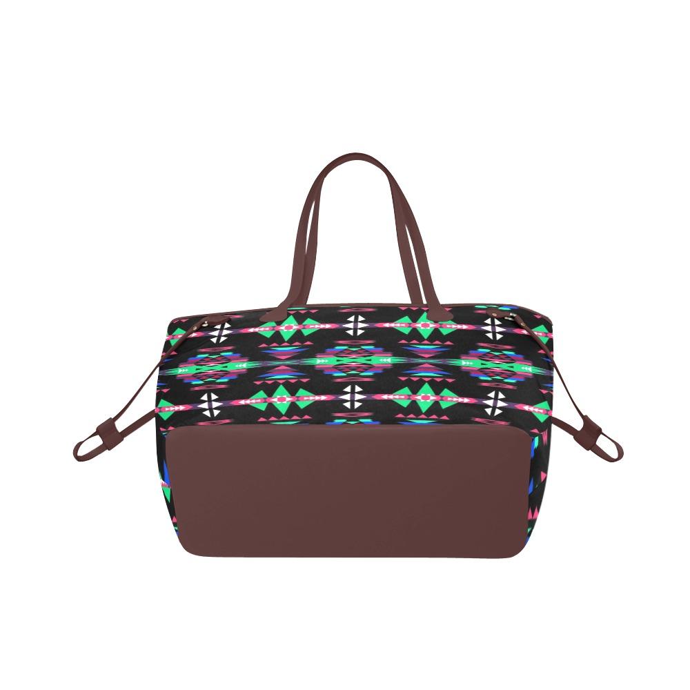 River Trail Journey Clover Canvas Tote Bag (Model 1661) Clover Canvas Tote Bag (1661) e-joyer