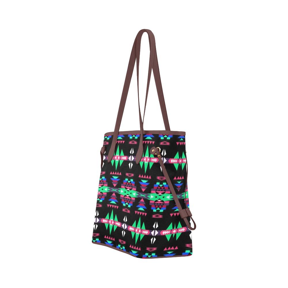 River Trail Journey Clover Canvas Tote Bag (Model 1661) Clover Canvas Tote Bag (1661) e-joyer