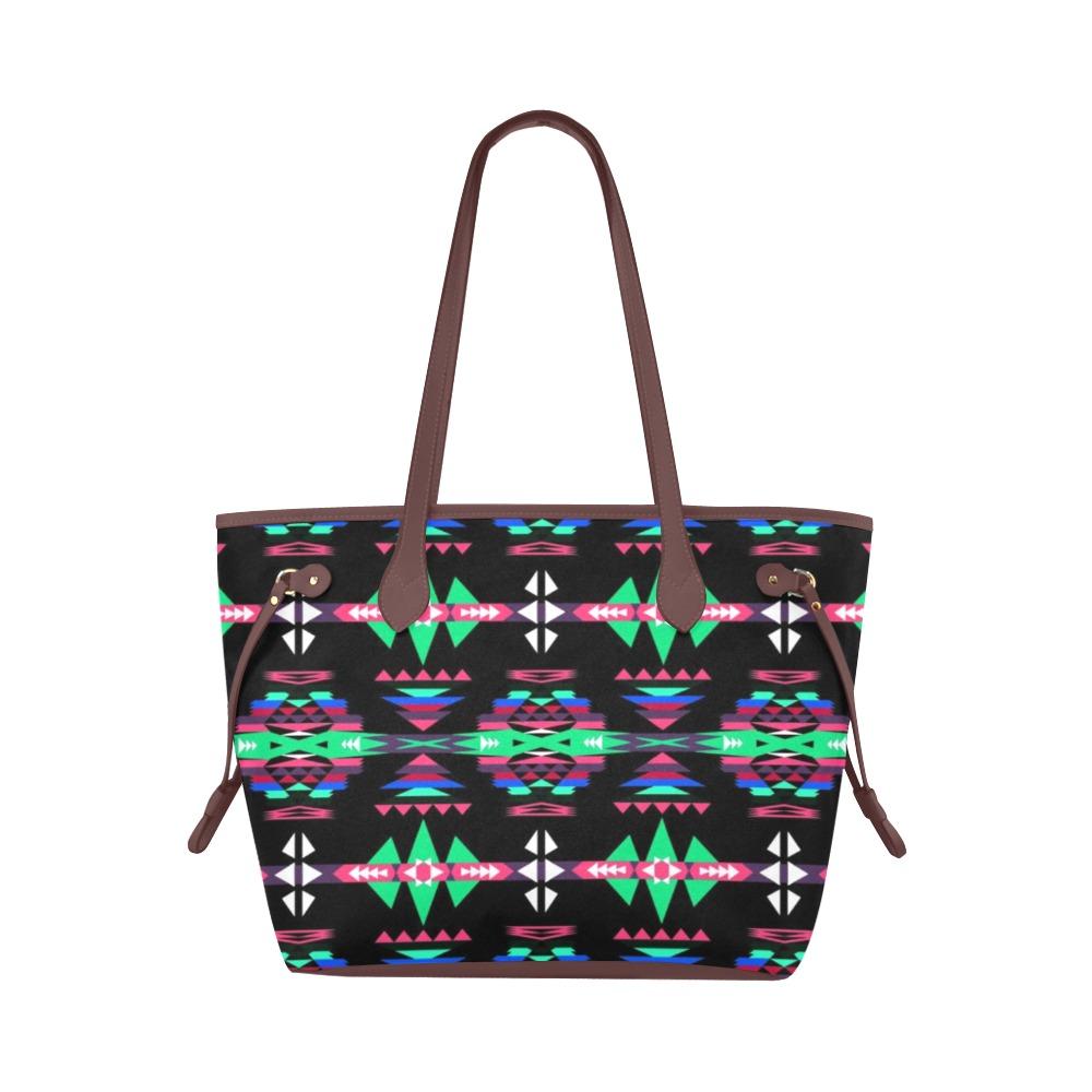 River Trail Journey Clover Canvas Tote Bag (Model 1661) Clover Canvas Tote Bag (1661) e-joyer