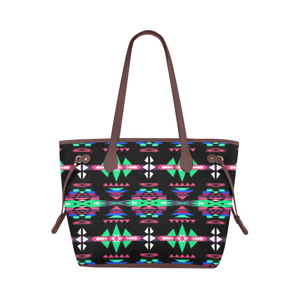 River Trail Journey Clover Canvas Tote Bag (Model 1661) Clover Canvas Tote Bag (1661) e-joyer