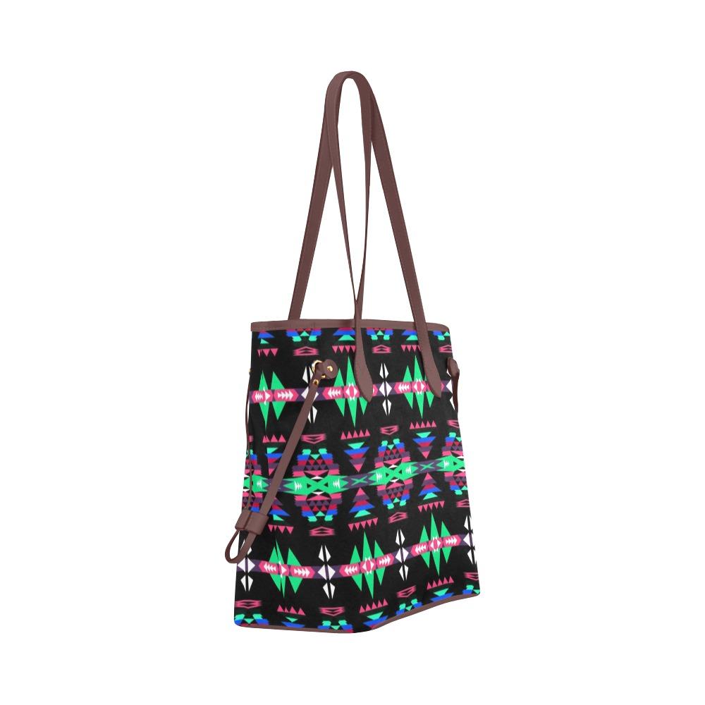 River Trail Journey Clover Canvas Tote Bag (Model 1661) Clover Canvas Tote Bag (1661) e-joyer