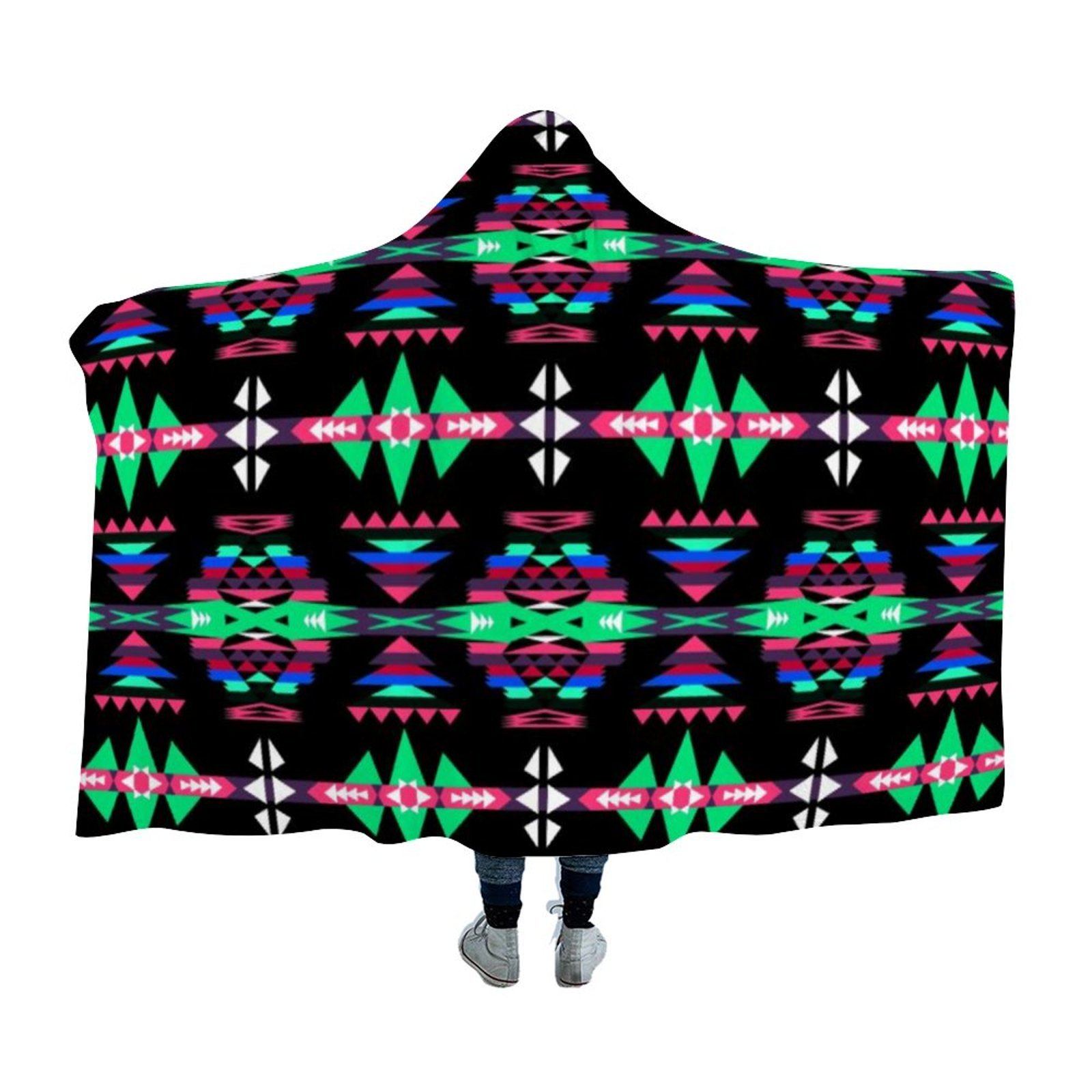 River Trail Journey Hooded Blanket 49 Dzine
