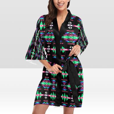 River Trail Journey Kimono Robe Artsadd