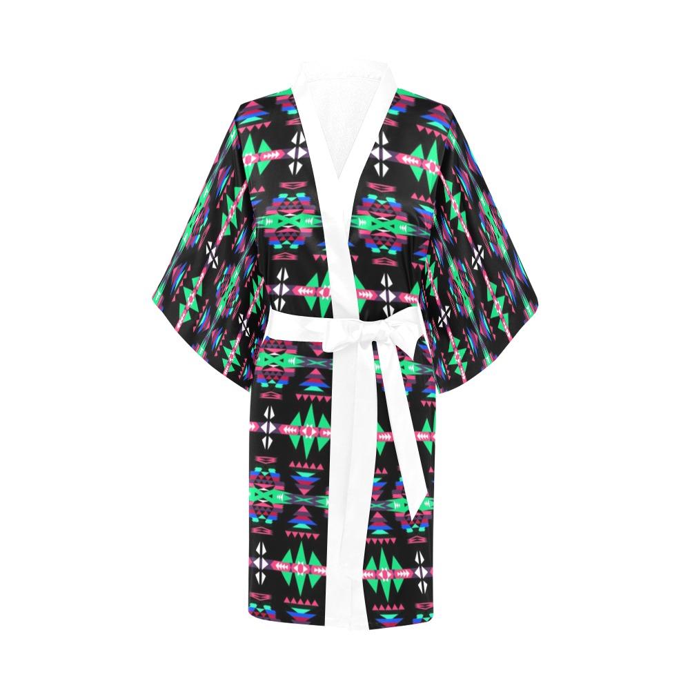 River Trail Journey Kimono Robe Artsadd