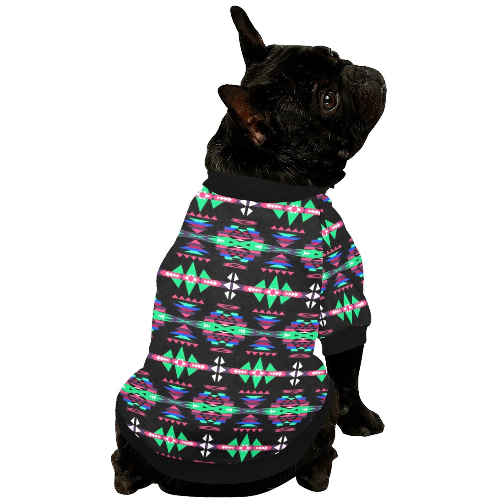 River Trail Journey Pet Dog Round Neck Shirt Pet Dog Round Neck Shirt e-joyer