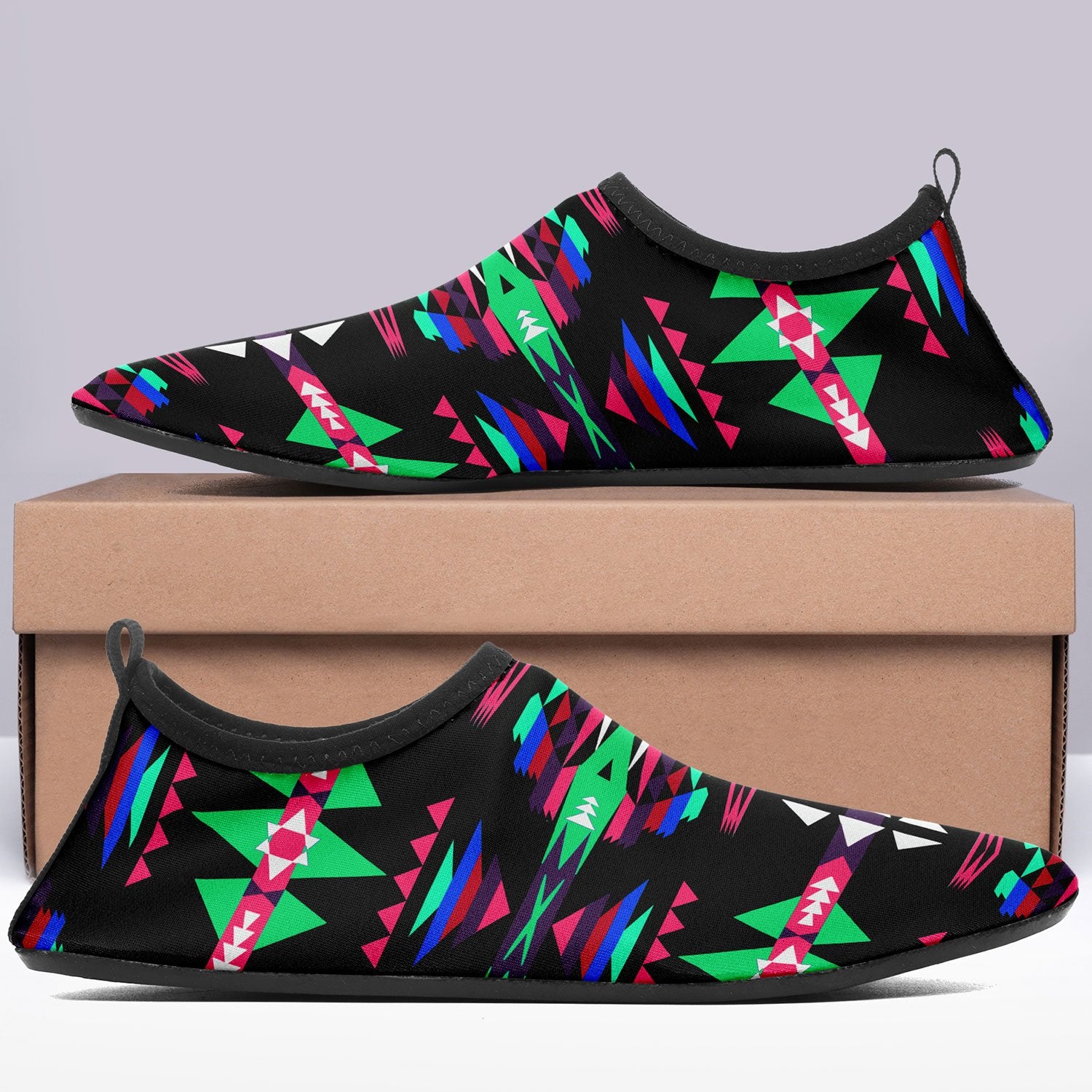 River Trail Journey Sockamoccs Kid's Slip On Shoes Herman